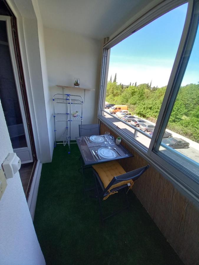 Studio Balcon Proche Hypercentre De Narbonne Exteriér fotografie